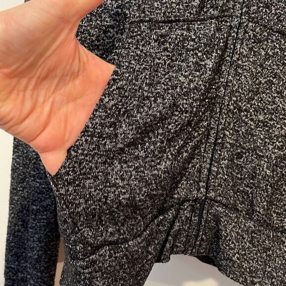 PINK‎ Full Zip Sweatershirt. Hoodie. Size Small Black/White - Picture 4 of 8